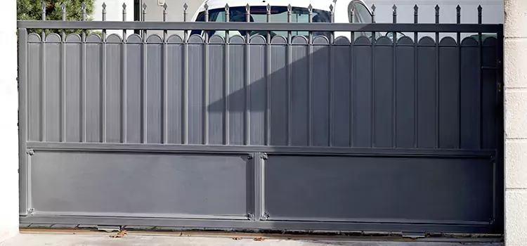 Metal Driveway Gate Installation Innisfil